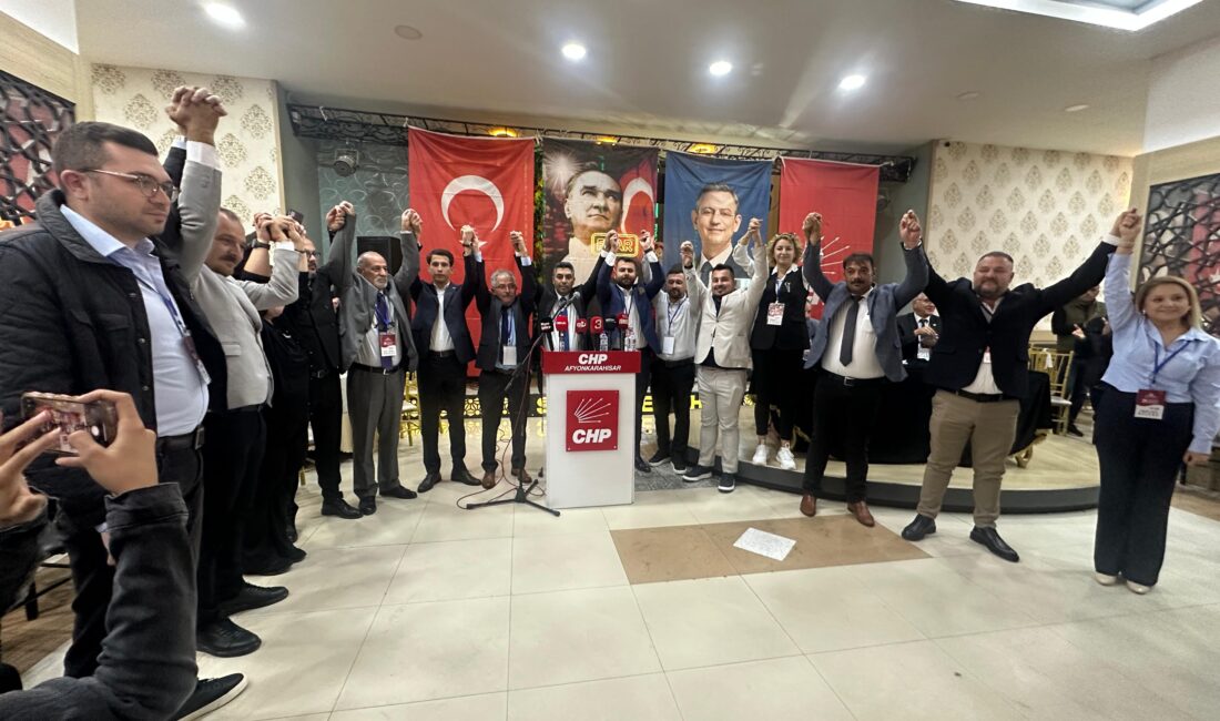 Cumhuriyet Halk Partisi (CHP) Afyonkarahisar Merkez İlçe Başkanlığı’nın olağan kongresi