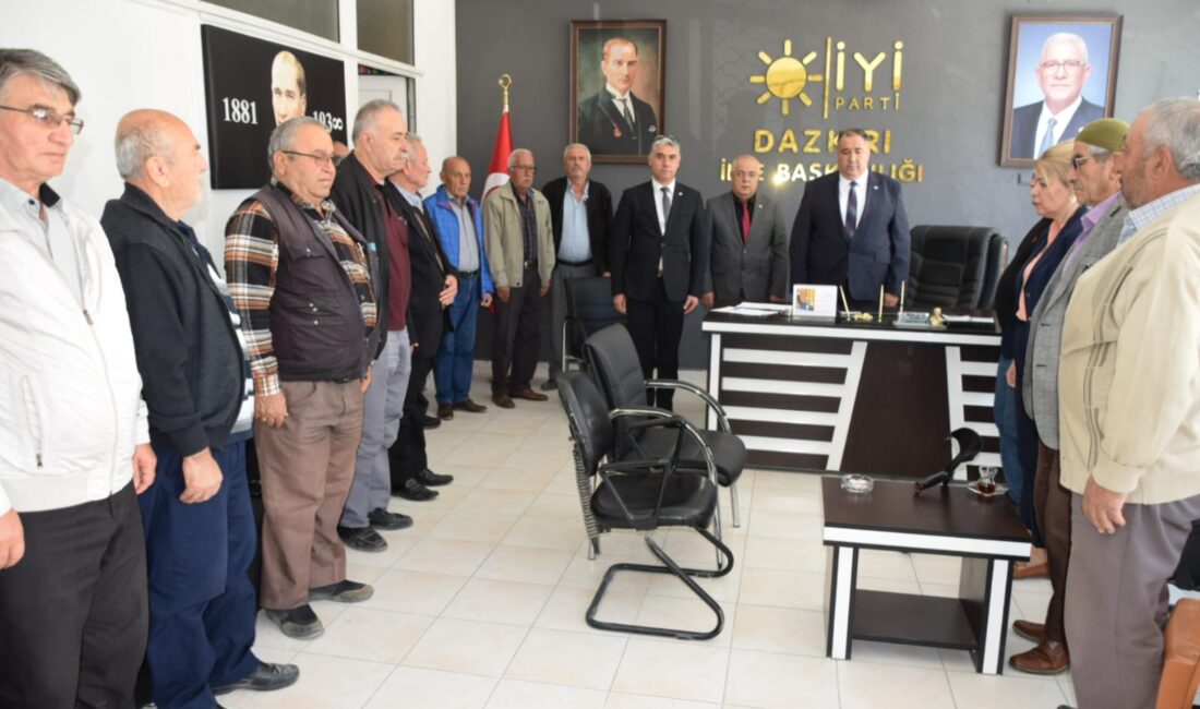 Afyonkarahisar’ın ilçelerinde İYİ Parti rüzgârı esti. Dinar, Dazkırı ve Evciler’de