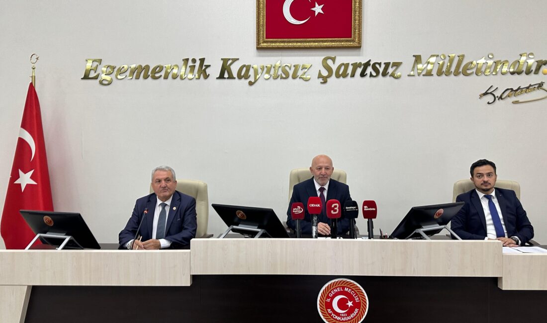 Ana Sayfa › Afyon › İl Genel Meclisi’nde Ekim Ayı