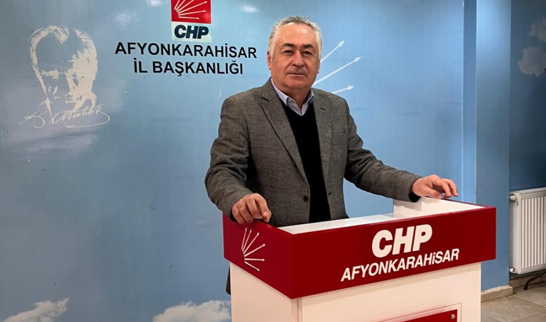 CHP Afyonkarahisar İl Başkanlığı için bir aday daha çıkıyor. Şuanda