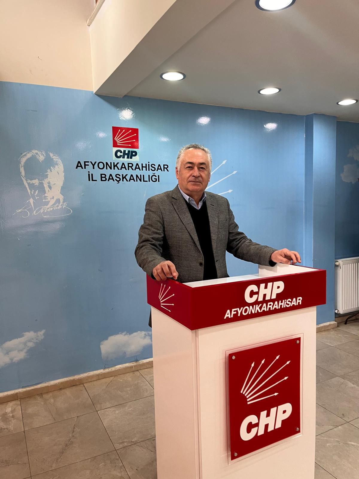 CHP Afyonkarahisar İl Başkanlığı için bir aday daha çıkıyor. Şuanda
