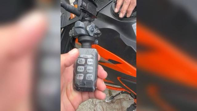 Tekirdağ’ın Şarköy ilçesinde, motosikletine usulsüz siren tertibatı takan sürücüye 138