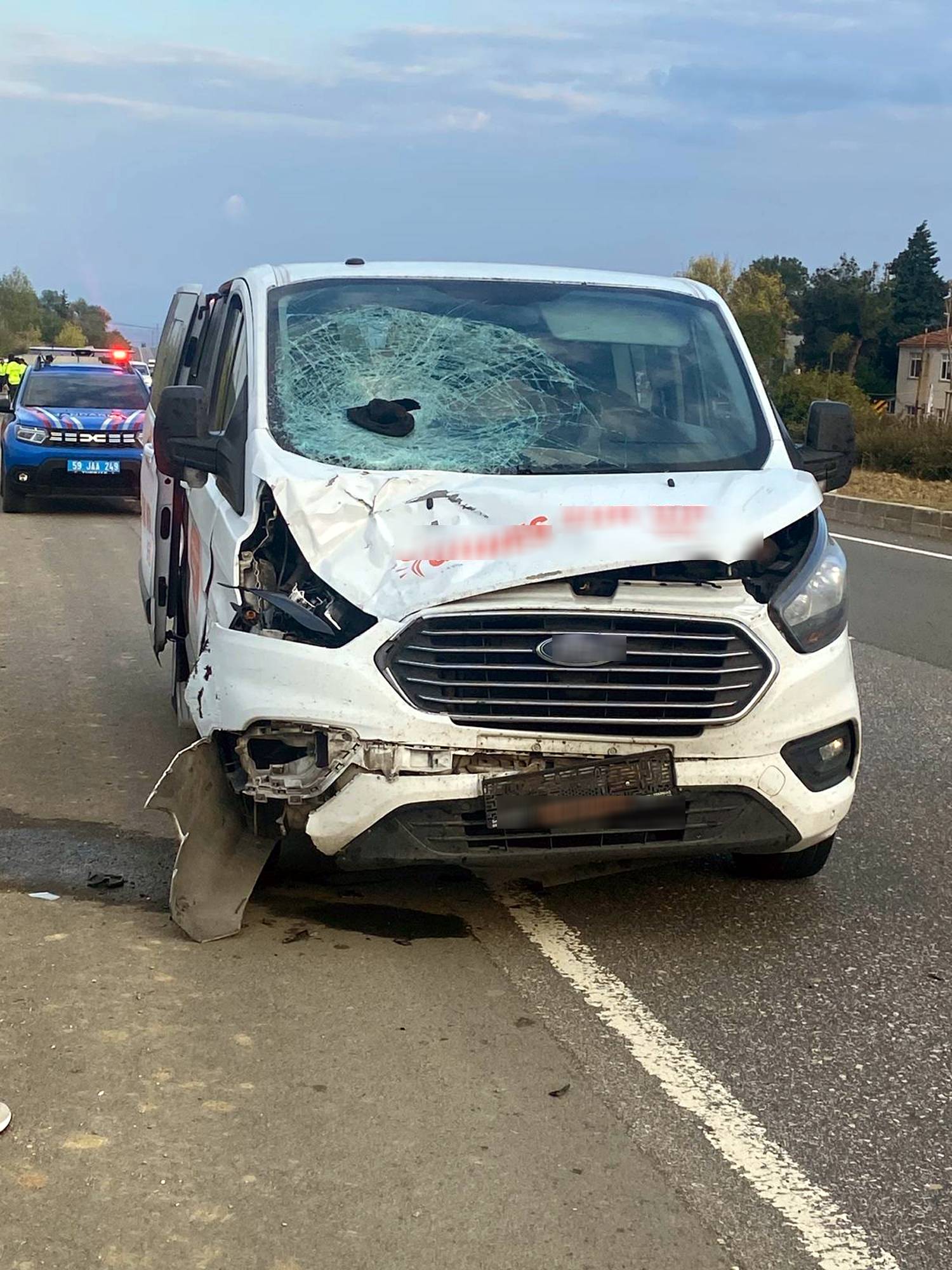 Tekirdağ’ın Malkara ilçesinde, yol kenarında yürüyen 43 yaşındaki Olcay Canbay,