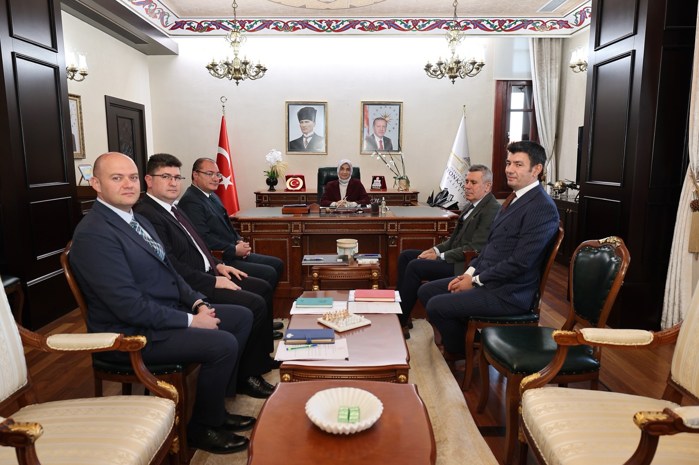 Afyonkarahisar Valisi Doç. Dr. Kübra Güran Yiğitbaşı başkanlığında gerçekleştirilen değerlendirme
