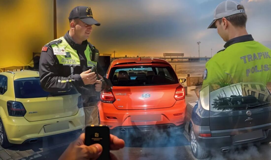 Batman’da polis ekipleri, mevzuata aykırı abart egzoz kullanan 1 otomobil