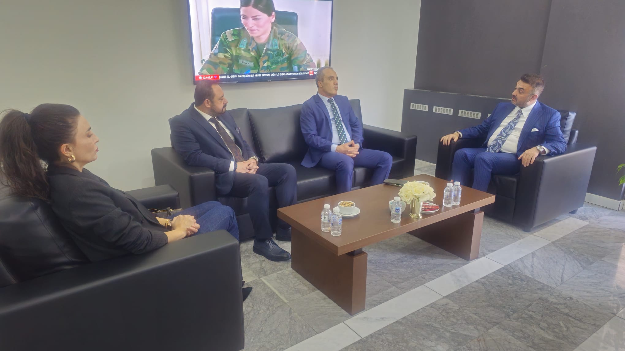İl Emniyet Müdürü Ahmet Birtan Erol, Sanayicileri ve İş İnsanları