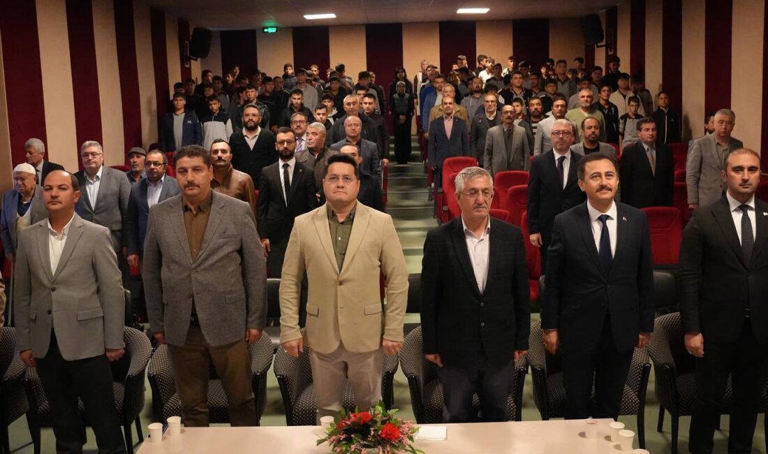 Ahilik Haftası programı, Bolvadin Mesleki ve Teknik Anadolu Lisesi’nde düzenlendi.