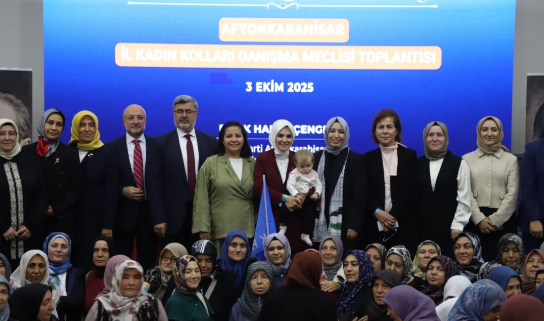 AK Parti Afyonkarahisar İl Kadın Kolları Başkanlığı Danışma Meclisi Toplantısı,