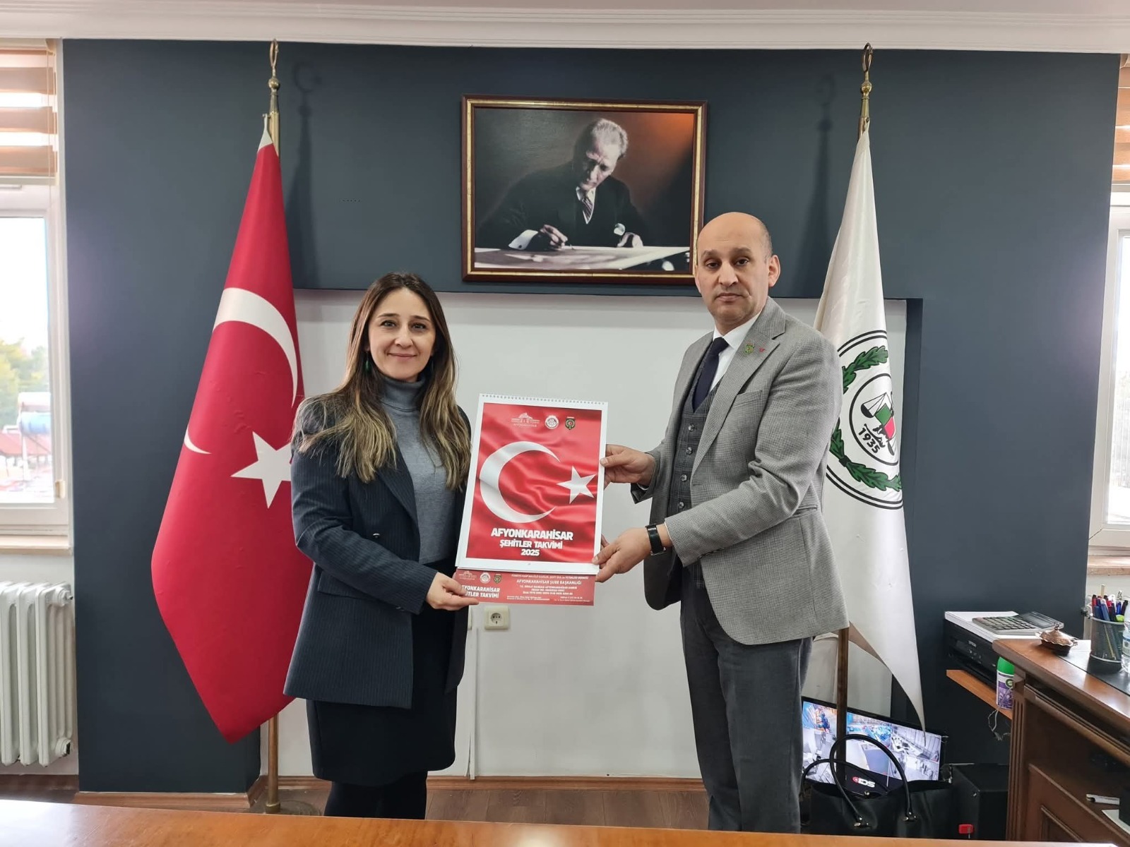 Afyonkarahisar’da şehit aileleri ve gazi yakınları, Türkiye Büyük Millet Meclisi’nde