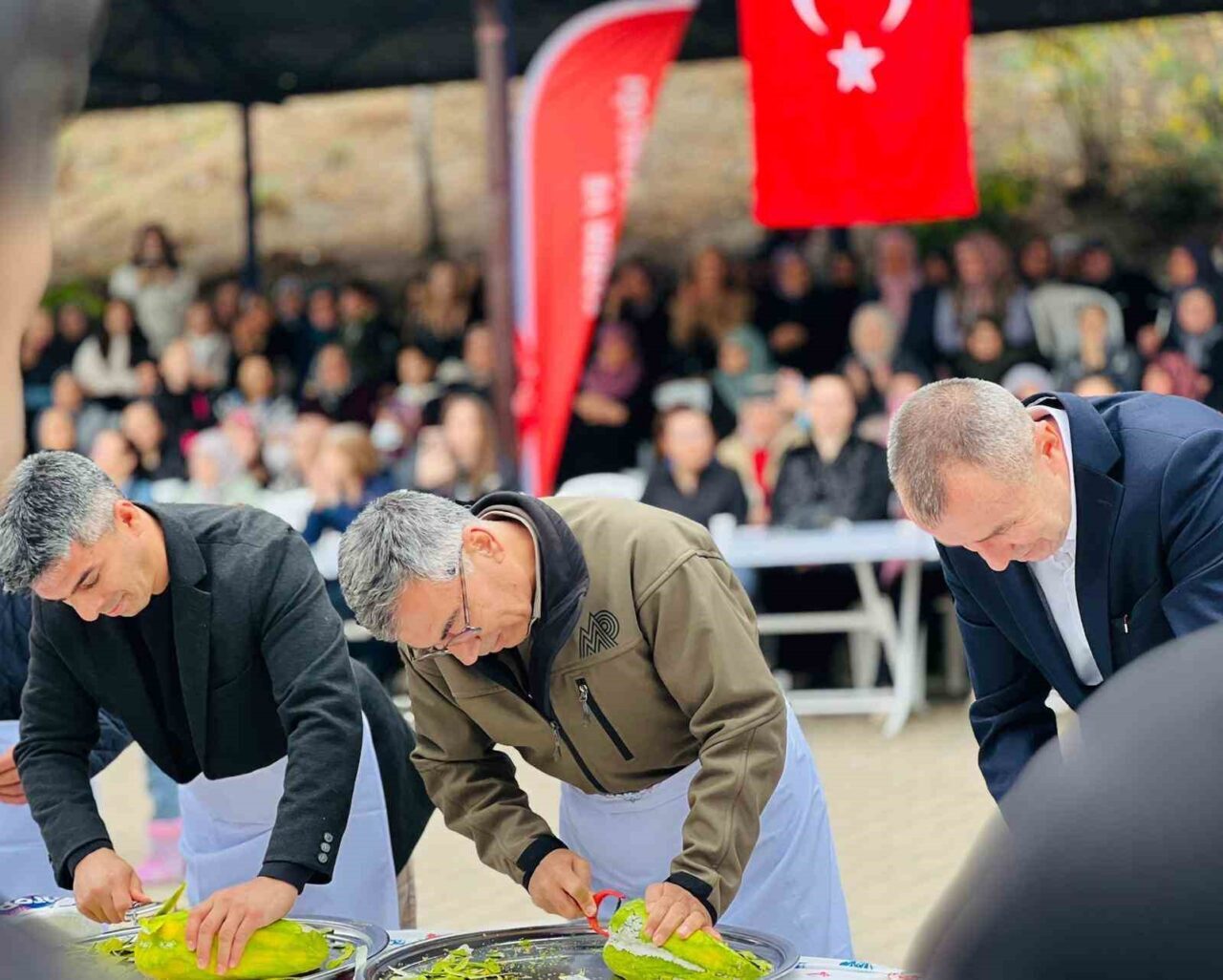 Bilecik’te bu yıl 8’incisi düzenlenen Kızıldamlar Kestane Kabağı Festivali coşkuyla