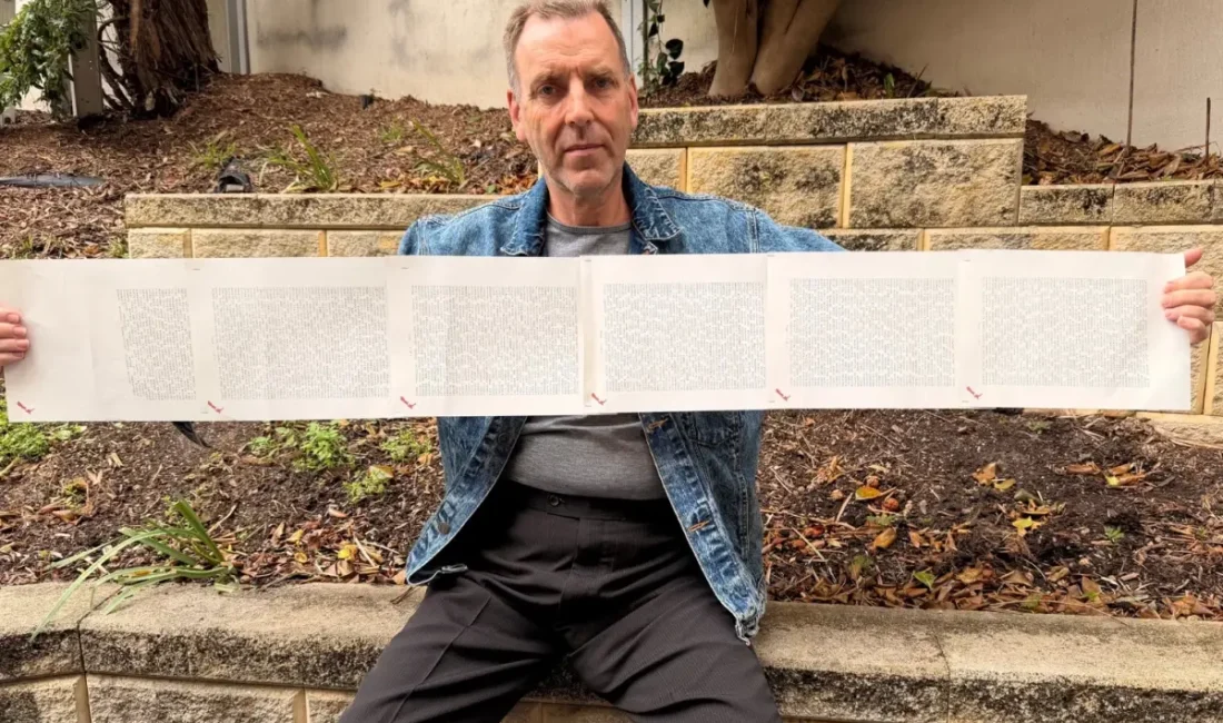 Yeni Zelandalı Laurence Watkins, tam 2 bin 253 kelimelik ismiyle