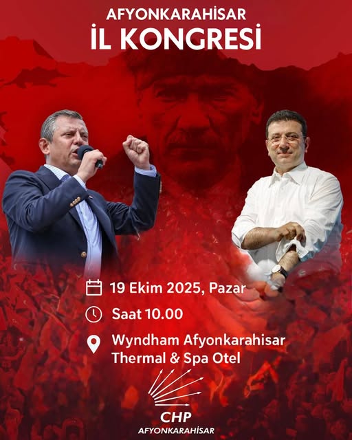 Cumhuriyet Halk Partisi (CHP) Afyonkarahisar İl Başkanlığı, 39. Olağan İl