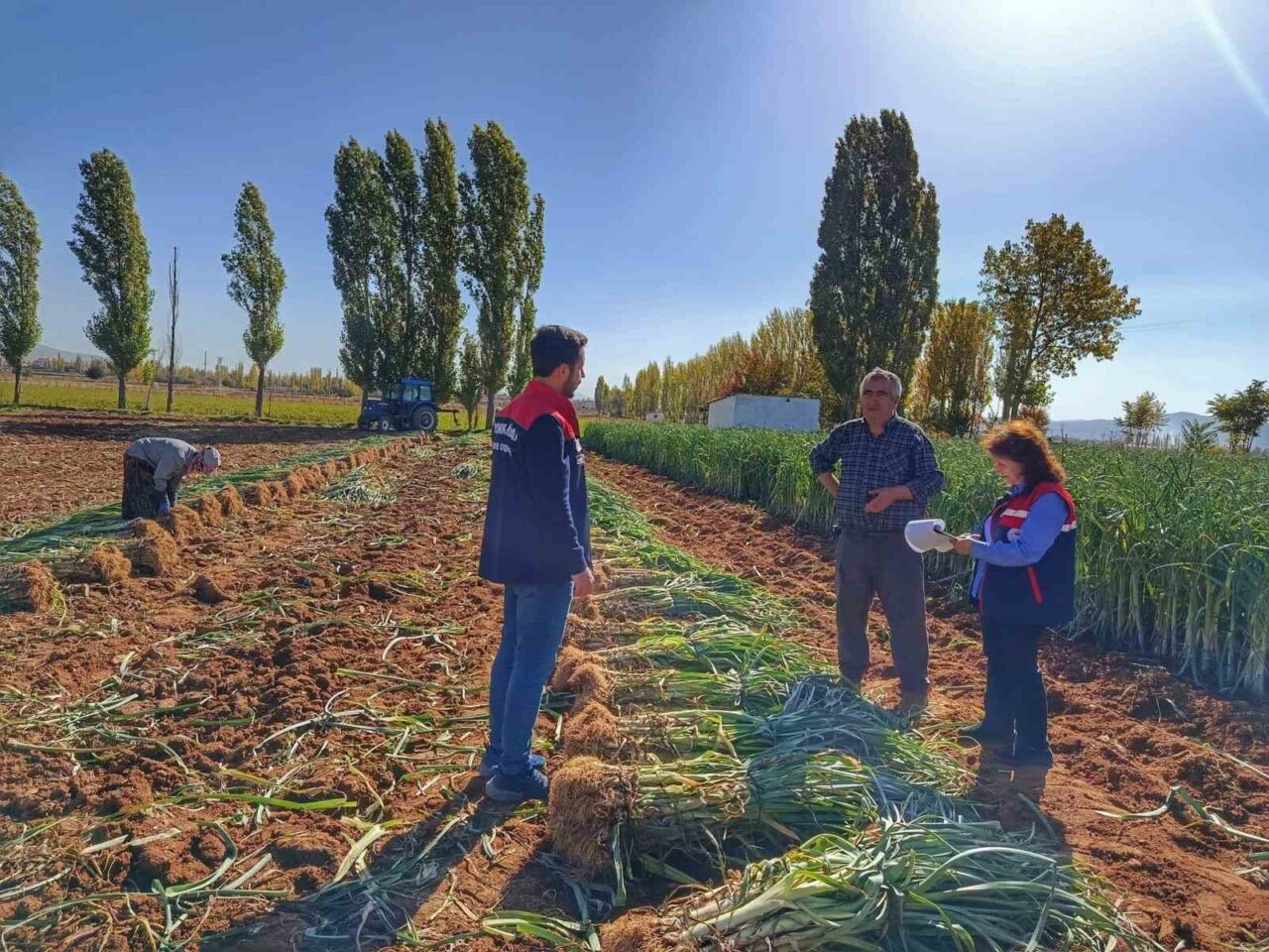 Afyonkarahisar İl Tarım ve Orman Müdürlüğü ekipleri, saha ziyaretleriyle çiftçilere