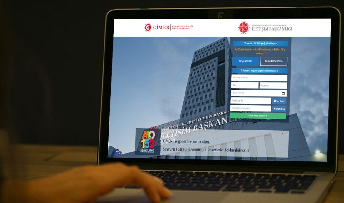 Cumhurbaşkanlığı İletişim Başkanlığı bünyesinde faaliyet gösteren Cumhurbaşkanlığı İletişim Merkezi (CİMER),
