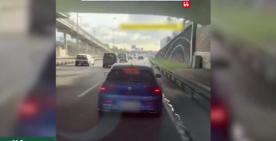 Şişli’de ambulansa yol vermeyen sürücü E.A. yakalandı ve 993 TL