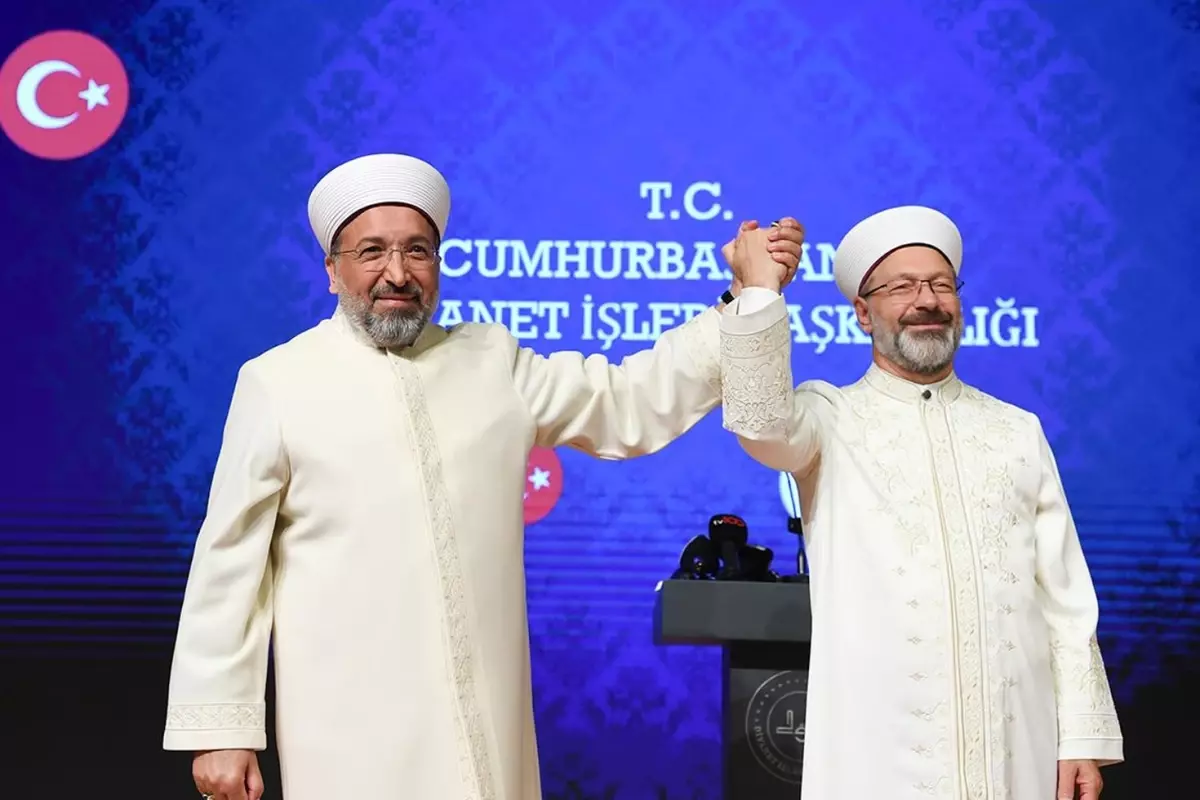 Cumhurbaşkanı Erdoğan’ın kararıyla Diyanet İşleri Başkanlığı’nda birçok üst düzey yönetici