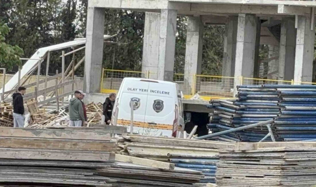 Edirne’de bir inşaatta çalışan 25 yaşındaki O.Y., yaklaşık 31 metre
