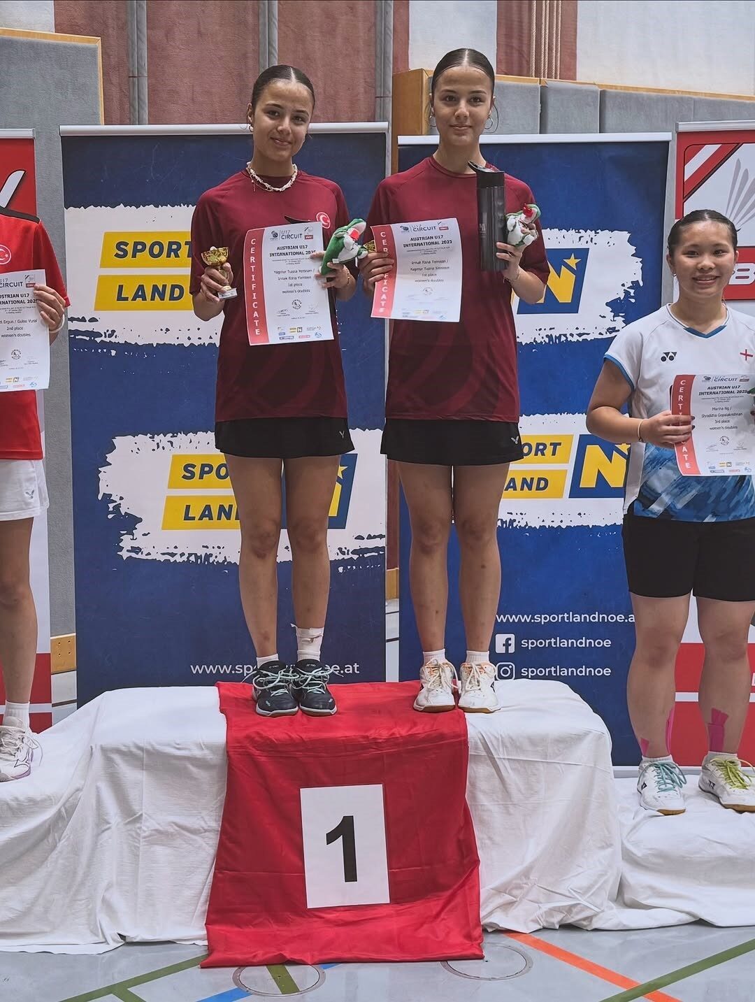 Eskişehirli sporcular, Avusturya’da düzenlenen U17 Austria Open turnuvasında Avrupa şampiyonlarını
