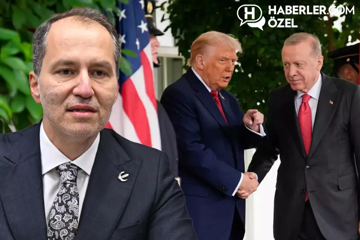 Fatih Erbakan’dan Cumhurbaşkanı Erdoğan ile Trump görüşmesine dair dikkat çeken