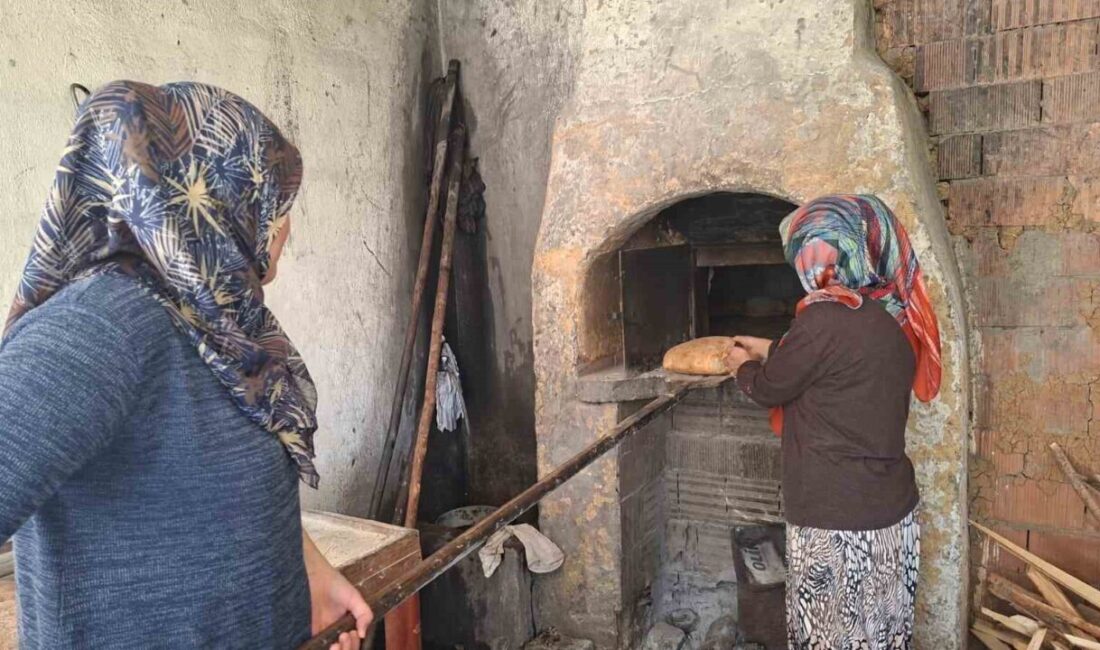 Kütahya’nın Hisarcık ilçesinde kadınlar, Gazze halkına destek olmak amacıyla hayırseverlerin