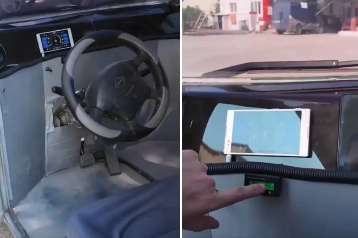 Kendi imkanlarıyla 75 bin TL bütçe harcayarak Tesla Cybertruck modeline