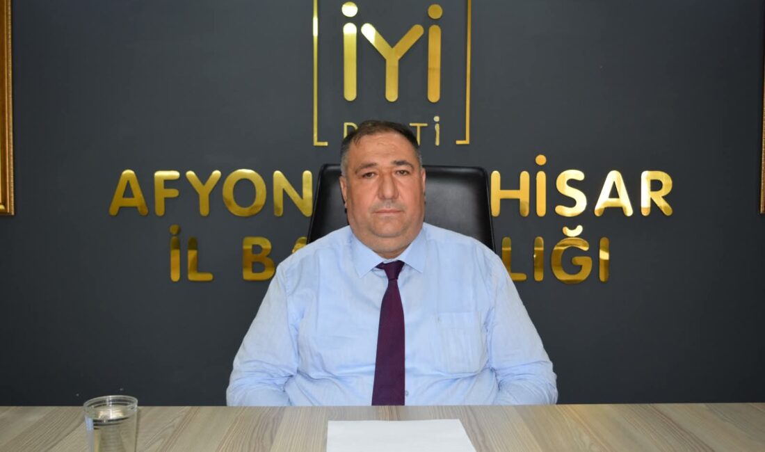 İYİ Parti Afyonkarahisar İl Başkanı Muhammet Mısırlıoğlu, CHP’li Belediye Meclis
