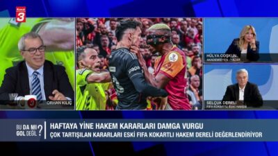 Futbolda haftanın en tartışmalı pozisyonları, en sıcak gelişmeleri ve perde