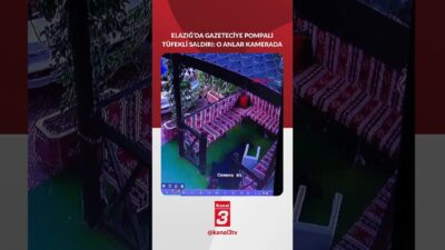 Elazığ’da gazeteci Mehmet Nafiz Koca, uğradığı pompalı tüfekli saldırıda yaralandı.