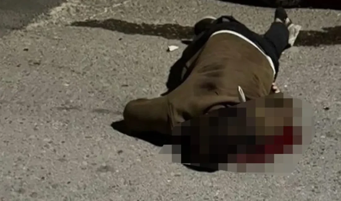 Sokakta uğradığı bıçaklı saldırı sonrası hastaneye gitmeye çalışan 32 yaşındaki