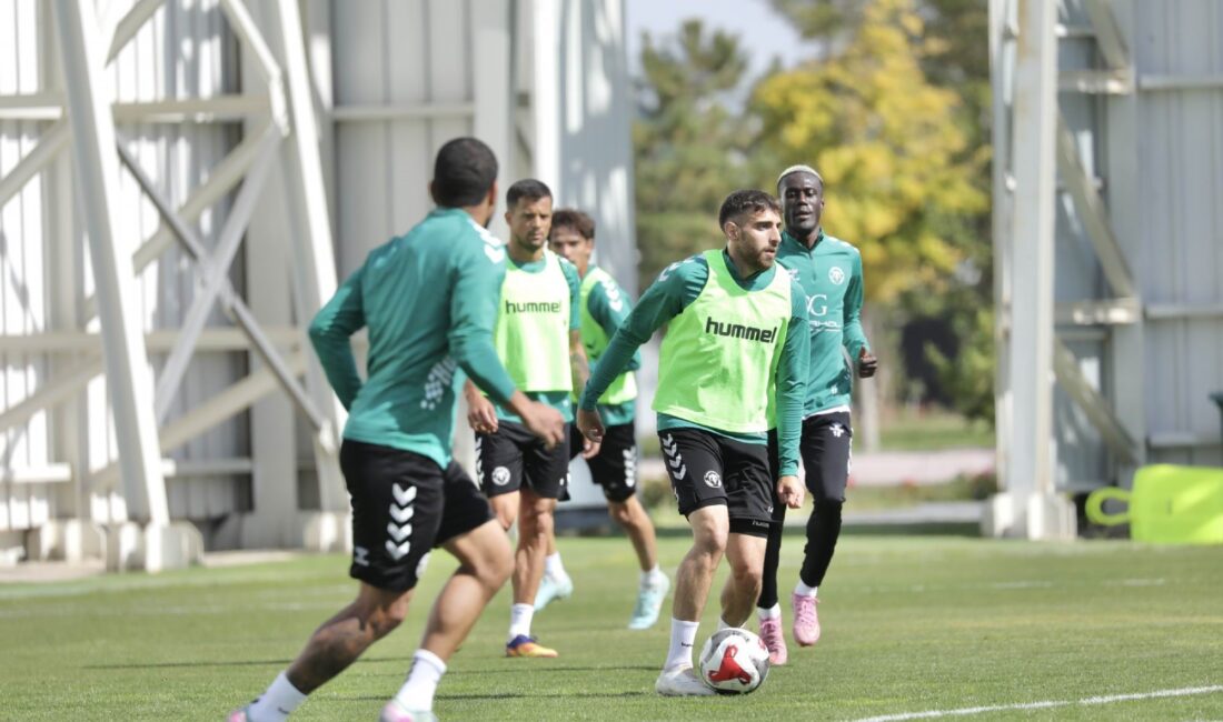 Konyaspor’da Kocaelispor hazırlıkları sürüyor Konyaspor, Trendyol Süper Lig'in 9. haftasında Kocaelispor ile sahasında oynayacağı