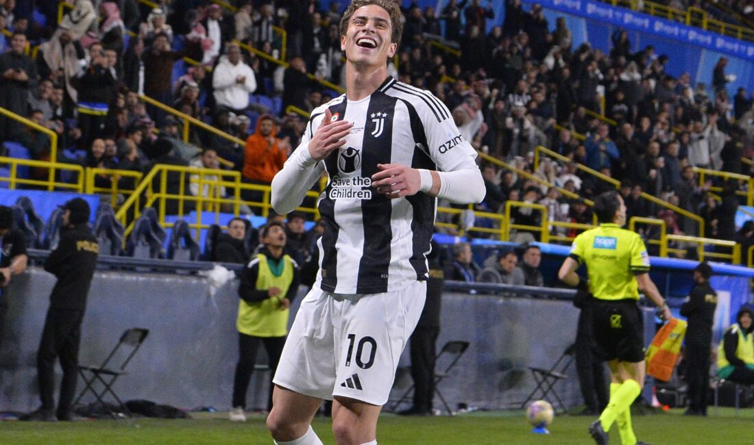 Juventus forması giyen Afyonkarahisarlı milli futbolcu Kenan Yıldız, 2025 Akdeniz