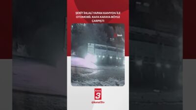 Tokat’ta Kamyon ve Otomobil Kafa Kafaya Çarpıştı! Tokat’ın Niksar ilçesinde,