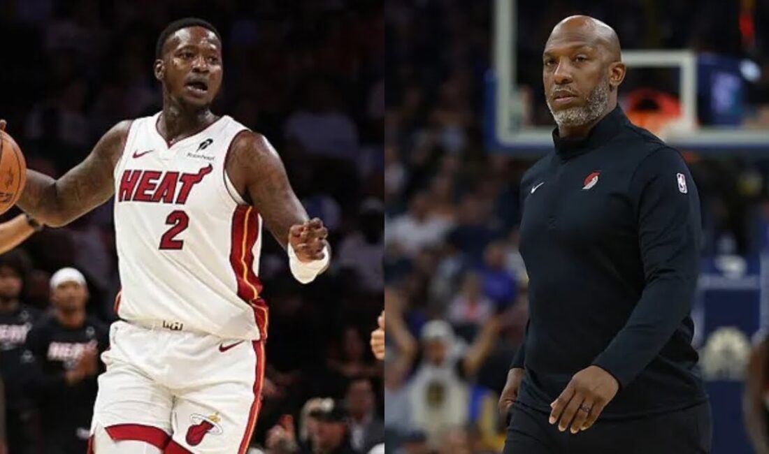 NBA ekiplerinden Portland'ın koçu Chauncey Billups ve Miami Heat'in oyun