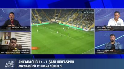 Kanal 3 ekranlarının sevilen 2.lig programı 2.Lig Futbol Dosyası’nda konuk