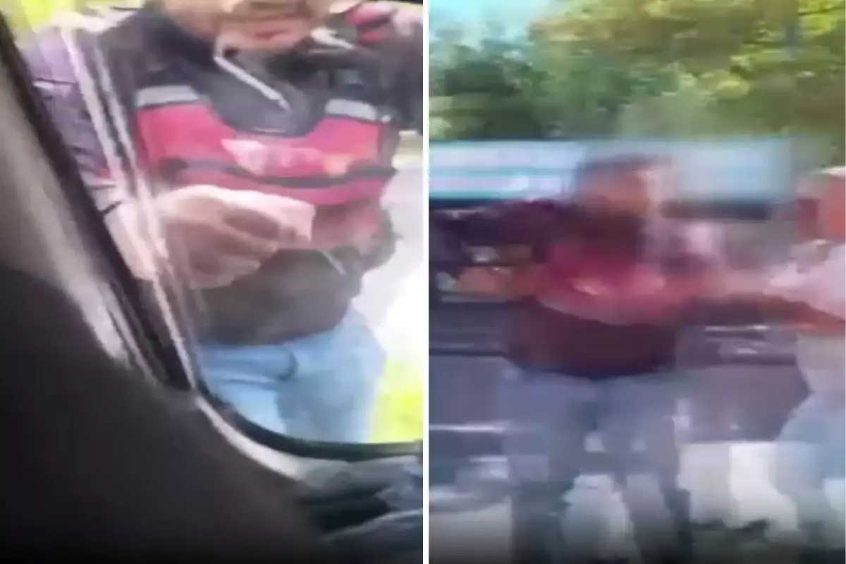 Kayseri Talas’ta motokurye, kız arkadaşının darp edildiğini öğrenince öfkeyle harekete