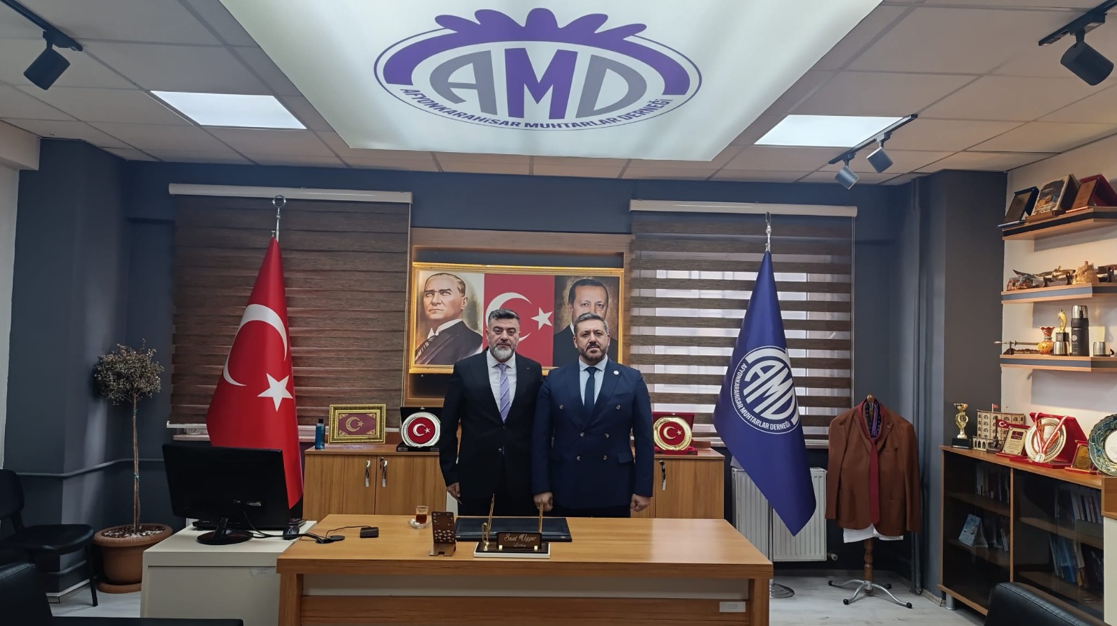 19 Ekim Muhtarlar Günü dolayısıyla, Anahtar Parti Afyonkarahisar İl Başkanlığı