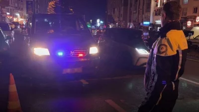 Kütahya'da minibüsünün sahte çakar lambalarını yakarak polis karakoluna giden sürücü