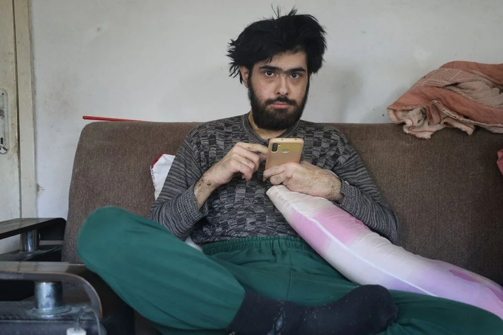 Hatay'da, Kahramanmaraş merkezli depremlerin ardından yaşadığı travma nedeniyle yaklaşık üç