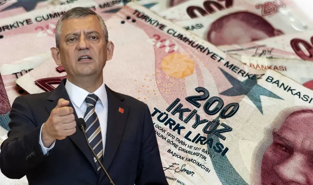 CHP Genel Başkanı Özgür Özel, hükümetin 2026 yılı asgari ücret