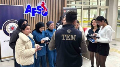 Afyonkarahisar İl Emniyet Müdürlüğü ekipleri, "El Ele Güvenli Geleceğe" projesi