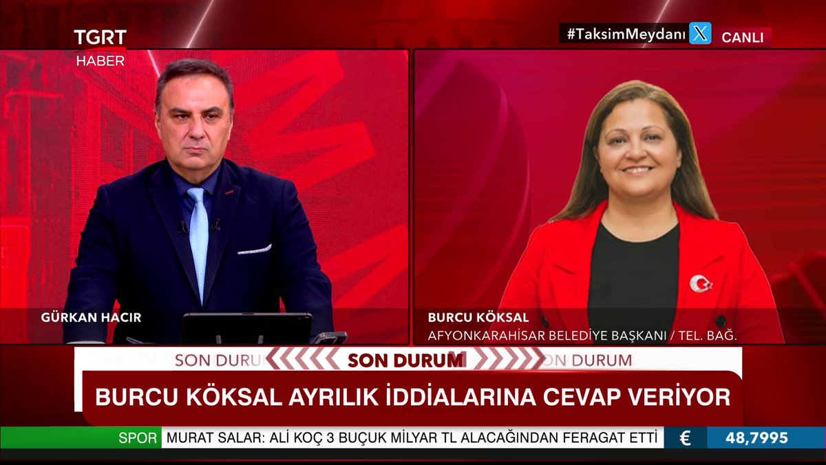 Afyonkarahisar Belediye Başkanı Burcu Köksal, AK Parti’ye geçeceği yönündeki iddiaları