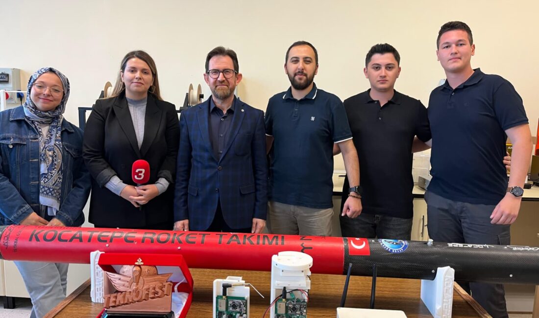 Afyon Kocatepe Üniversitesi öğrencilerinden oluşan Kocatepe Roket Takımı, TEKNOFEST 2025