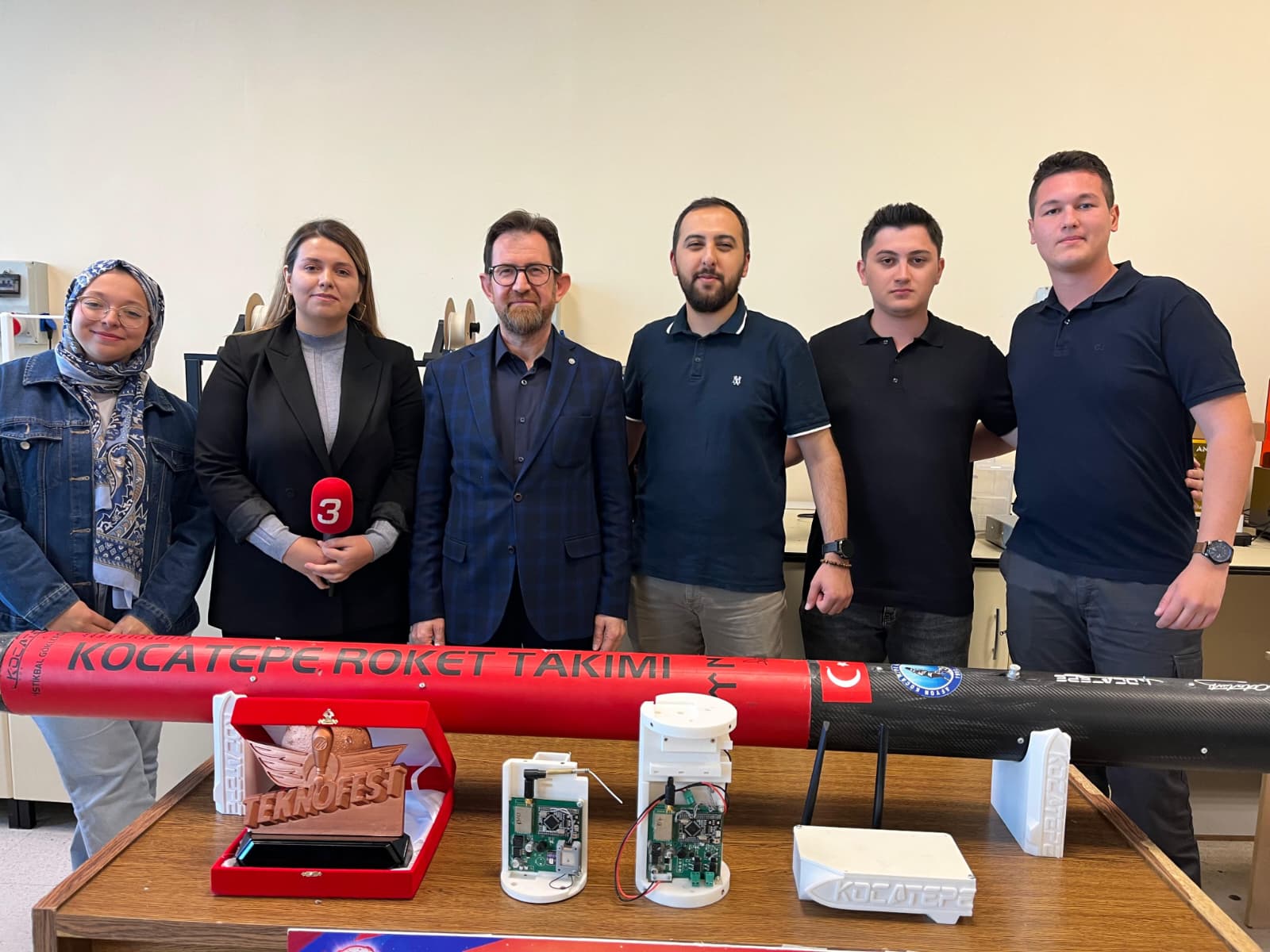 Afyon Kocatepe Üniversitesi öğrencilerinden oluşan Kocatepe Roket Takımı, TEKNOFEST 2025
