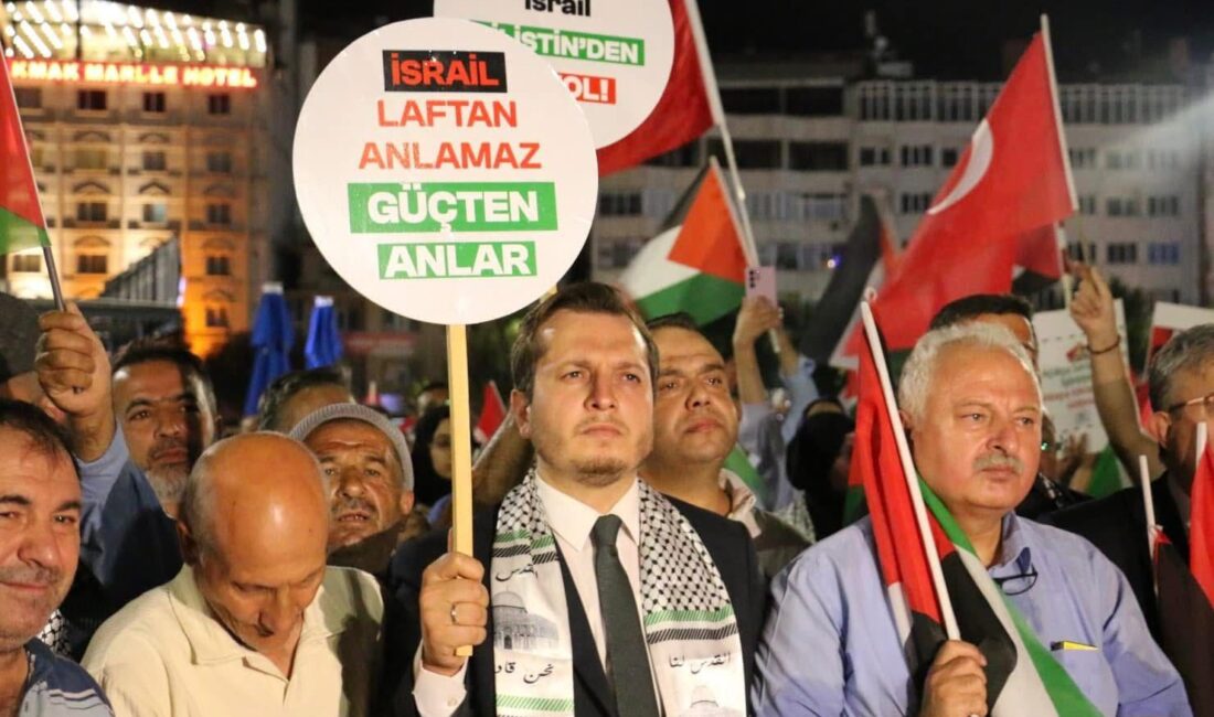 Saadet Partisi Afyonkarahisar İl Başkanı Beytullah Karataş, Gazze’ye insani yardım