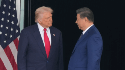 ABD Başkanı Donald Trump ile Çin Devlet Başkanı Şi Cinping,