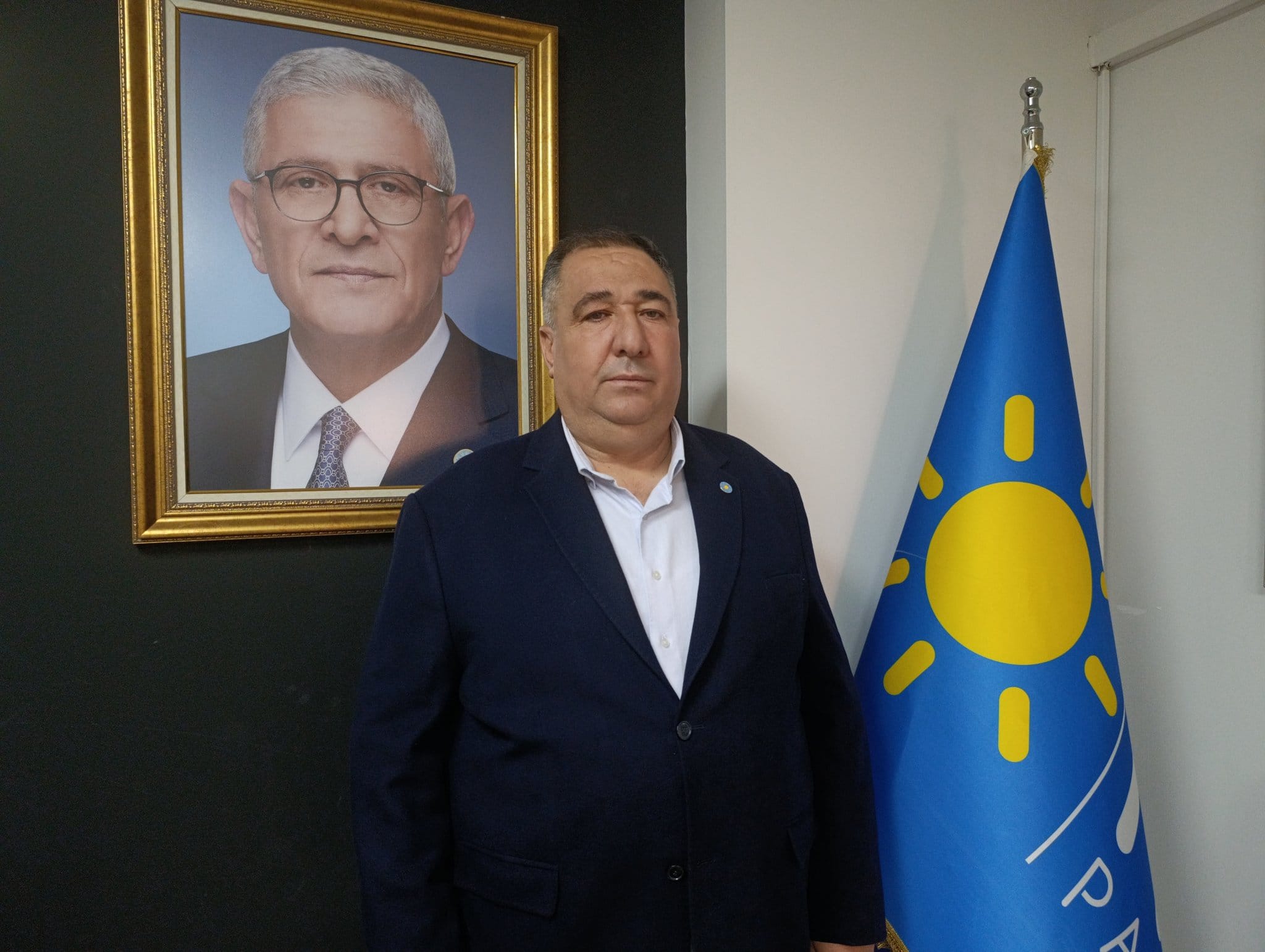 İYİ Parti Afyonkarahisar İl Başkanı Muhammet Mısırlıoğlu, terörist başı Abdullah
