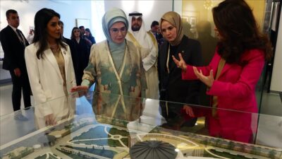 Cumhurbaşkanı Recep Tayyip Erdoğan'ın eşi Emine Erdoğan, Kuveyt'te Al Salam