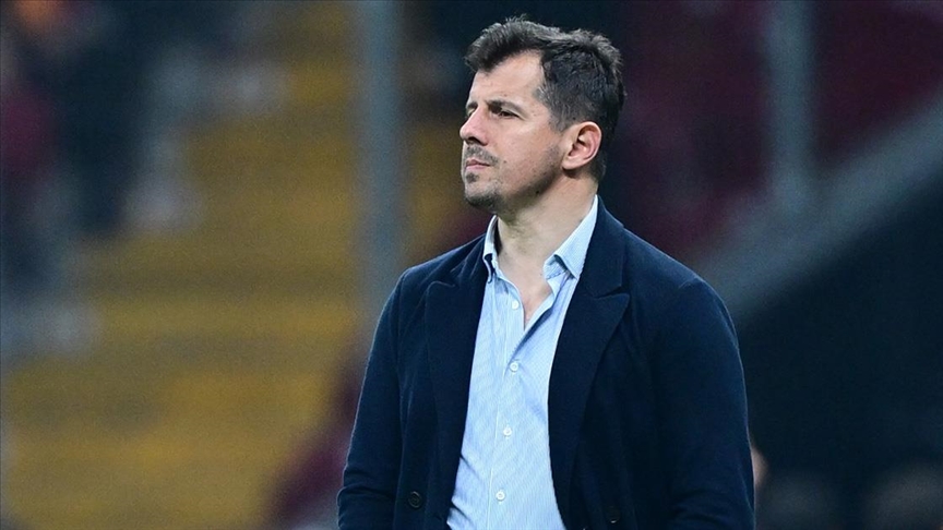 Trendyol Süper Lig ekibi Antalyaspor Teknik Direktör Emre Belözoğlu ile