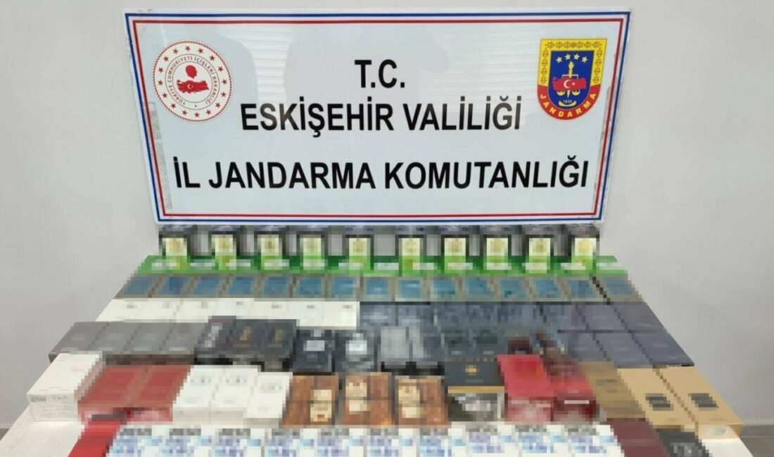 Eskişehir’de jandarma ekiplerince toplam değeri 550 bin TL olan 164
