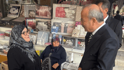 MHP Afyonkarahisar Milletvekili Mehmet Taytak ve İl Başkanı Ahmet Kahveci,